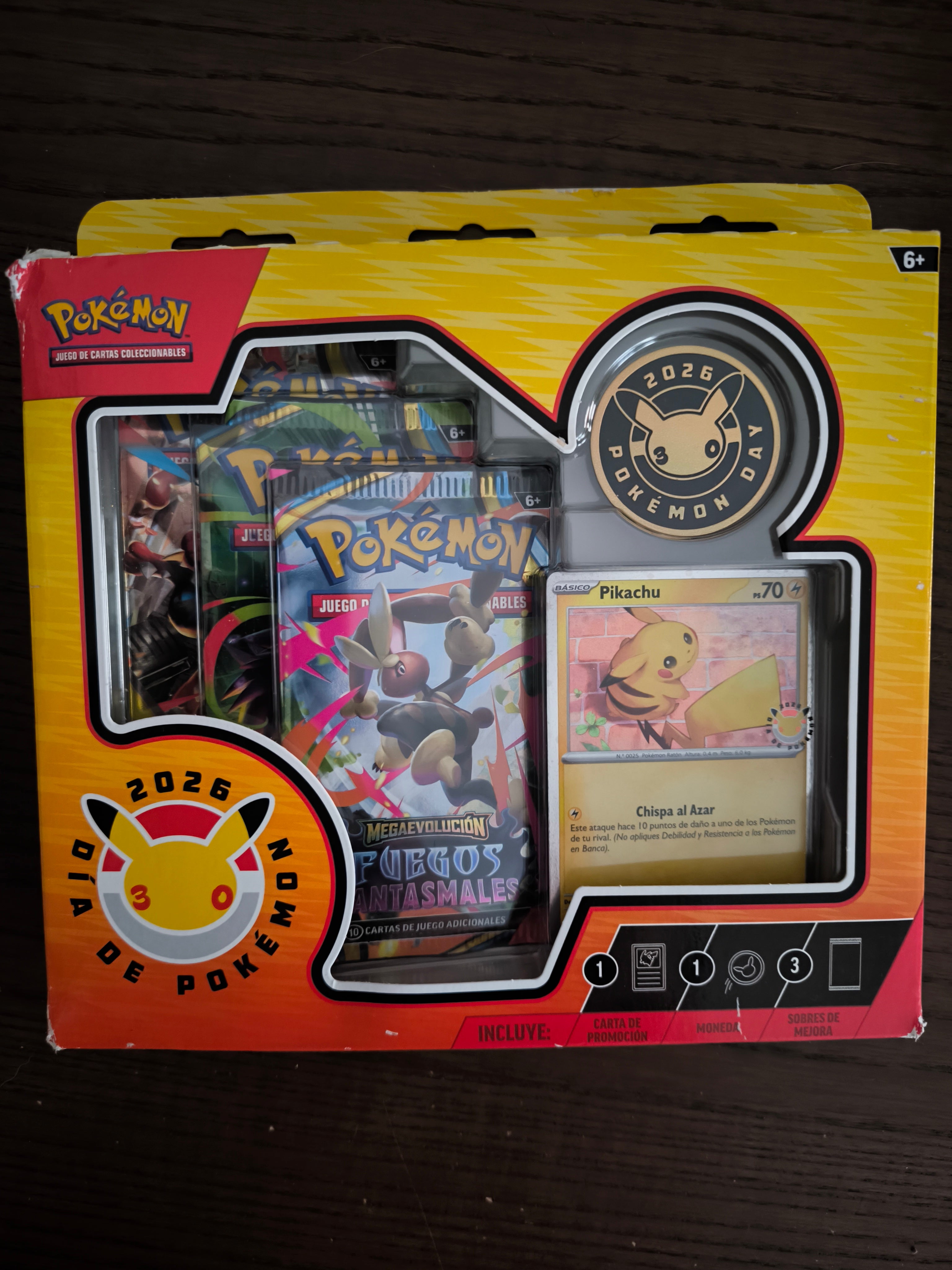 🎉⚡Pokémon Colección Especial 30 Aniversario Enero 2026 Pikachu (Español)