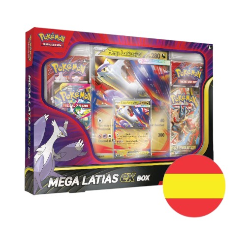 ⭐ Pokémon EX Box Mega Latias (Spanish)