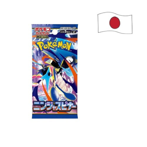Pokémon Caja de Refuerzo MEGA Ninja Spinner 30 Booster Japonés