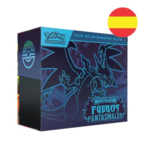 🔥 Elite Trainer Box Pokemon Mega Evolution Ghostfire (Spanish)