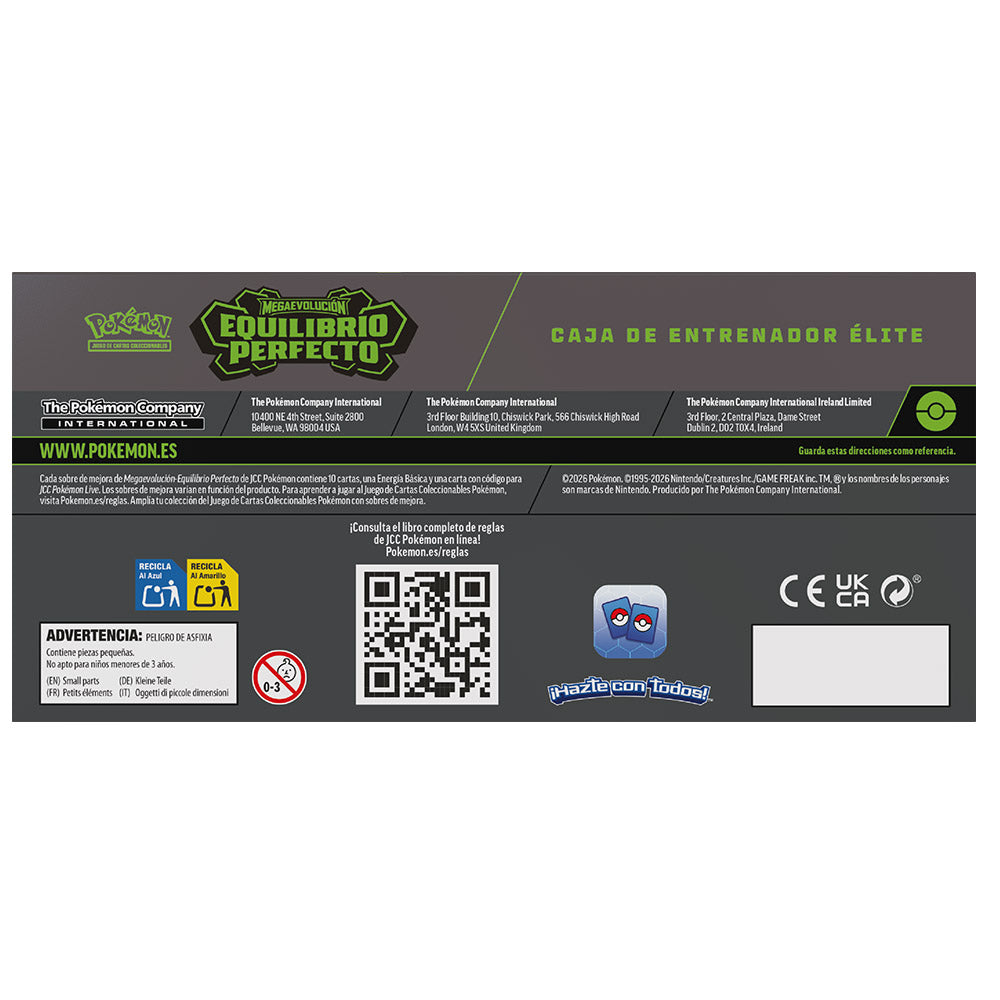 Pokémon Caja de Entrenador Élite de Megaevolución-Equilibrio JCC (Castellano)