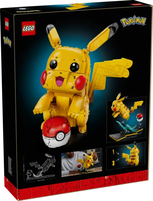 Figura Pikachu y Poke Ball Lego 72152 - Anime Fans