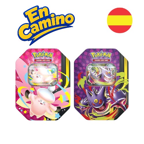 JCC Megaevolucion Lata Megaluz Lunar Pokémon (Castellano)
