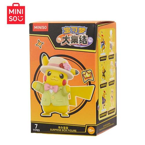 Mystery Box Figuras Miniso X Pokémon: Pikachu Unite Series