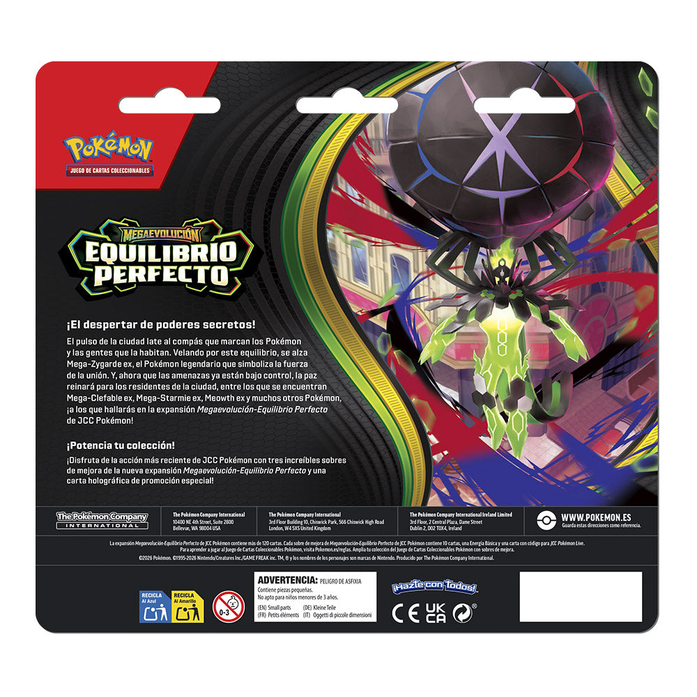 Pokémon Pack 3 Sobres Marzo Chikorita Tcg 2026 (CASTELLANO)