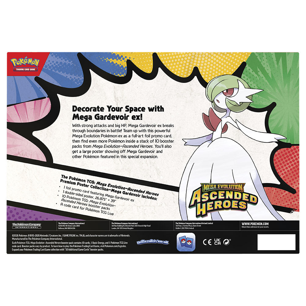 Pokémon TCG Megaevolución Héroes Ascendentes - Mega Lurario/Gardevoir (Castellano)