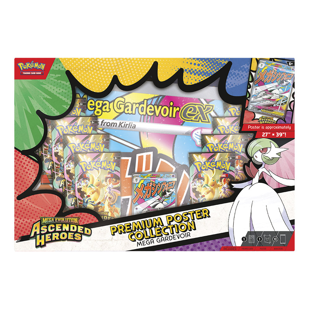 Pokémon TCG Megaevolución Héroes Ascendentes - Mega Lurario/Gardevoir (Castellano)