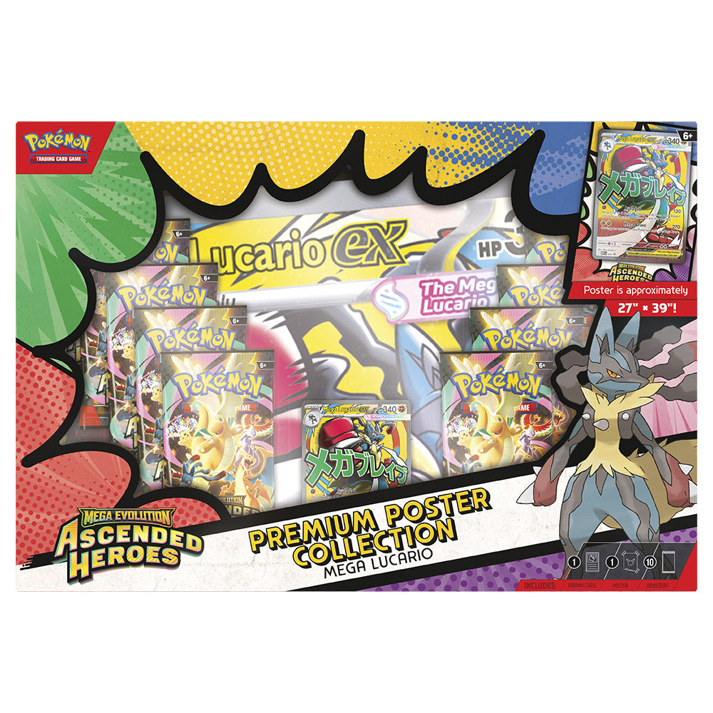 Pokémon TCG Megaevolución Héroes Ascendentes - Mega Lurario/Gardevoir (Castellano)