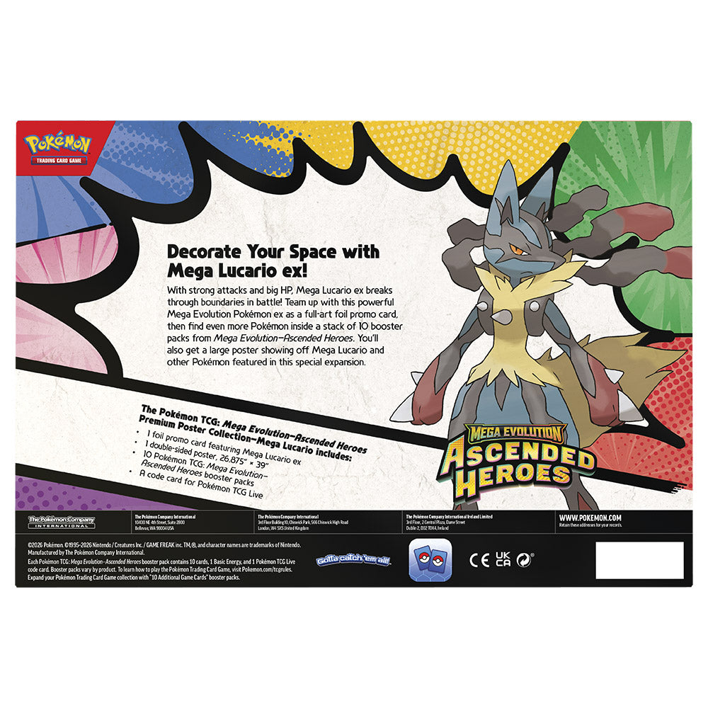 Pokémon TCG Megaevolución Héroes Ascendentes - Mega Lurario/Gardevoir (Castellano)