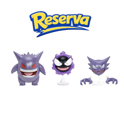 Pack Gengar Evolución Pokémon Jazwares