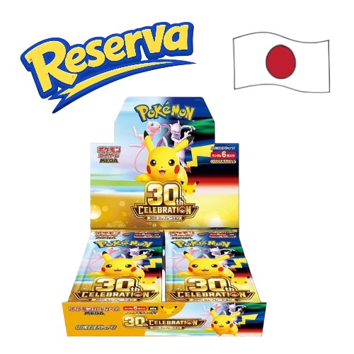 Pokémon 30th Celebration MEGA Expansion Pack (Set M6A) JP