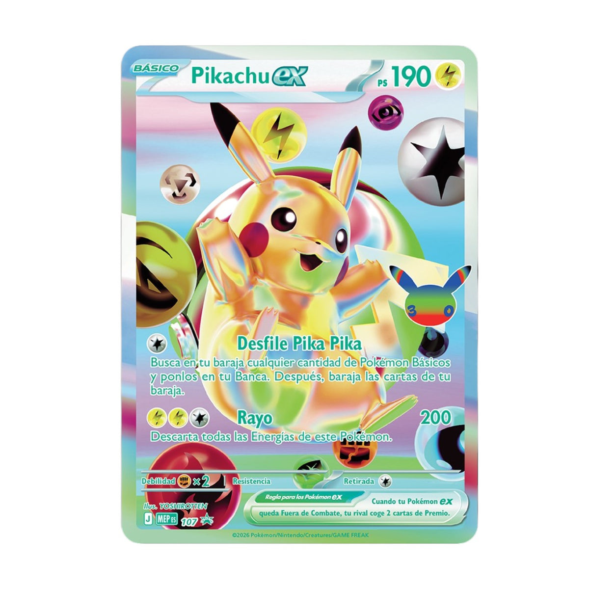 Pokémon Caja Ultra Premium Espeon de cartas 30 Aniversario (Castellano)