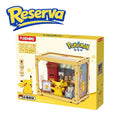 Pokémon Puremind Mini Mundo Vibrante Escena Callejera Oficina Correos Pikachu
