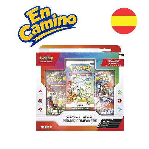 TCG Colección Ilustración Primer Compañero Serie 2  Pokémon (Castellano)