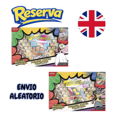 Pokémon TCG Megaevolución Ascendend Heroes - Mega Lurario/Gardevoir (Inglés)