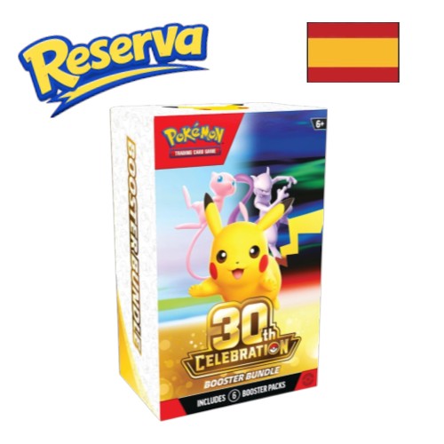Pokémon 30 Aniversario Booster Bundle 30(sobres) (Castellano)