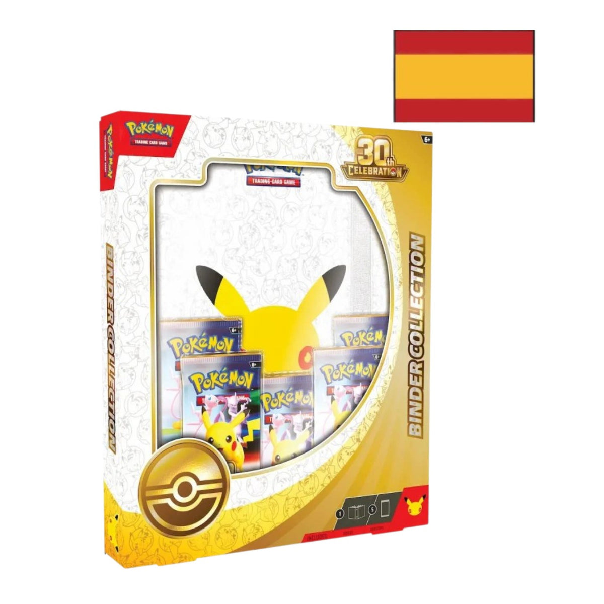 Pokémon 30 Aniversario Pack de Cartas + Album (Catellano)