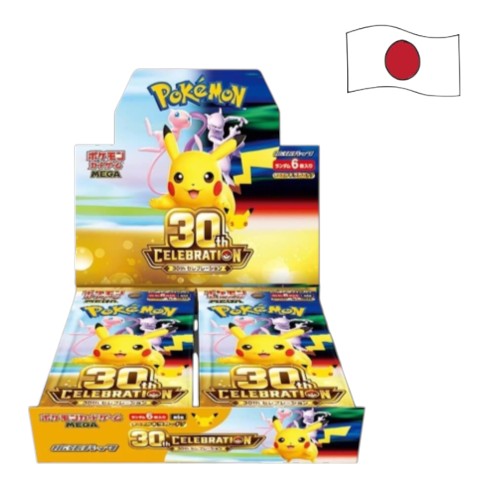Pokémon 30th Celebration MEGA Expansion Pack (Set M6A) JP