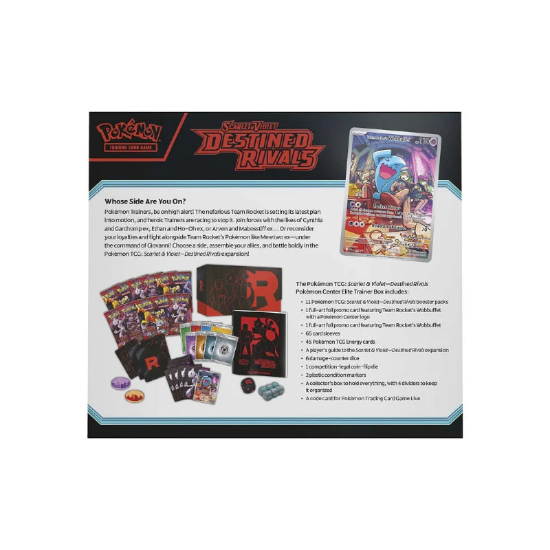 Pokémon Destined Rivals Elite Trainer Box (Inglés)