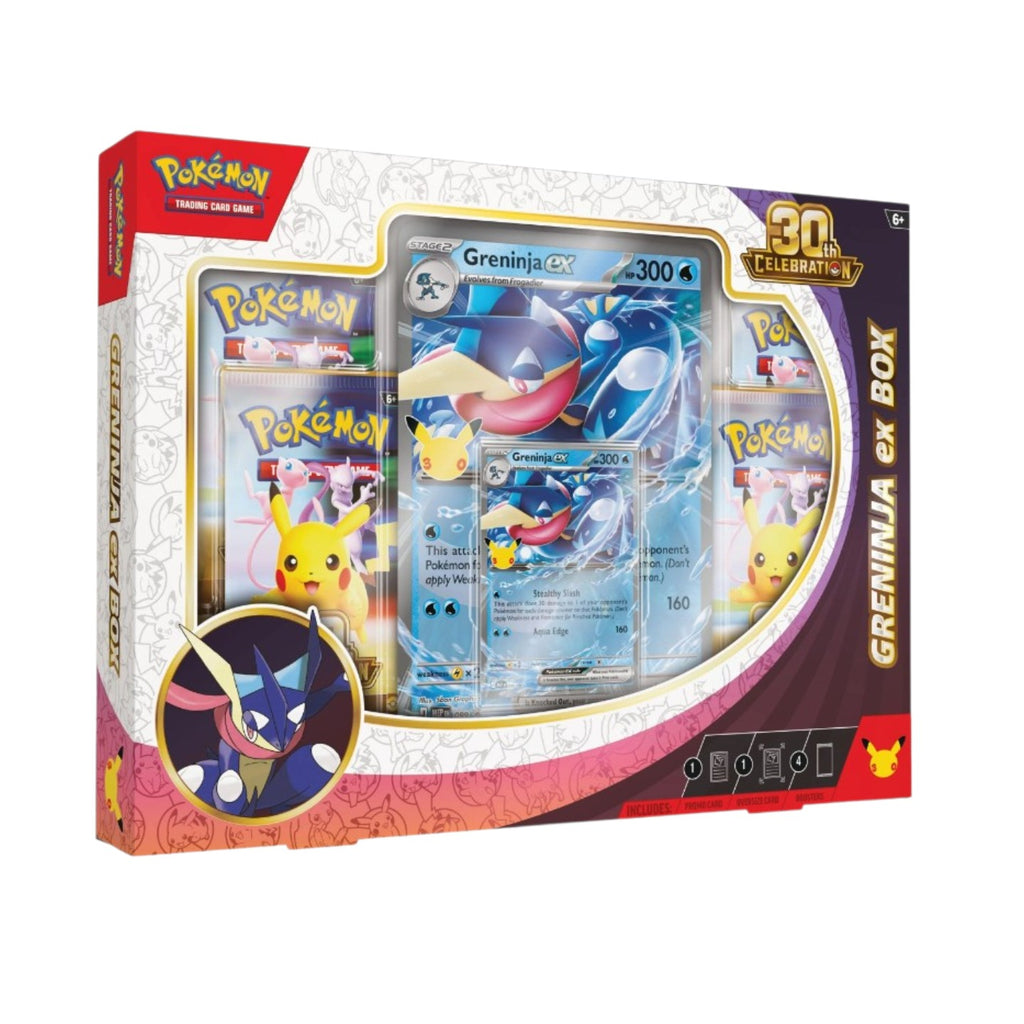 Pokémon Special Caja EX 30 Aniversario Greninja y Sylveon Aleatorio (Catellano)
