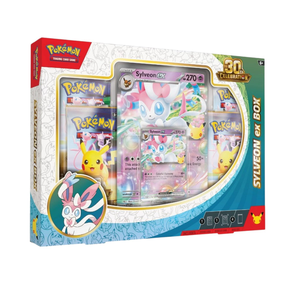 Pokémon Special Caja EX 30 Aniversario Greninja y Sylveon Aleatorio (Catellano)