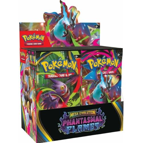 Caja De 36 Sobres Pokémon TCG Fuegos Fantasmales (Inglés)