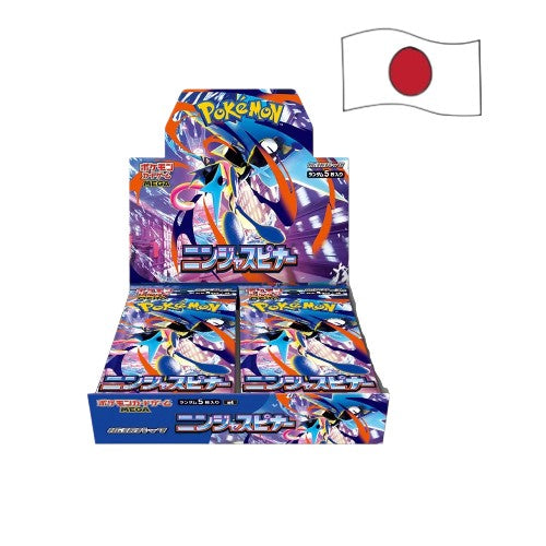Pokémon Caja de Refuerzo MEGA Ninja Spinner 30 Booster Japonés