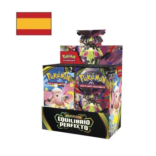 Pokémon Megaevolución Equilibrio Perfecto TCG Marzo 2026 36 UNIDADES (Castellano)