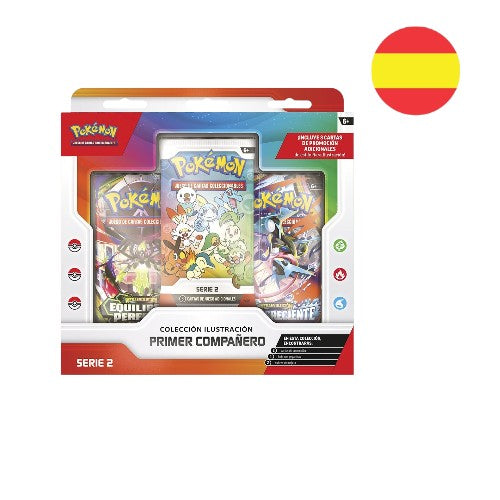 TCG Colección Ilustración Primer Compañero Serie 2  Pokémon (Castellano)