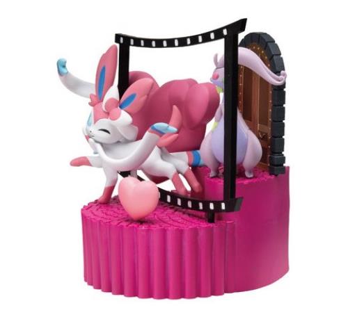 Diorama Figura Sylveon Pokémon Midnight Agent The Cinema Edición Limitada