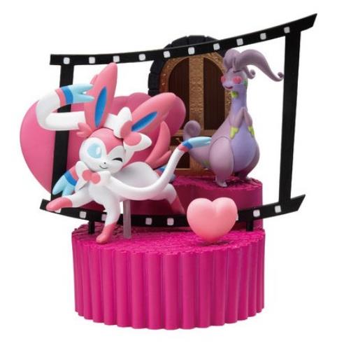 Diorama Figura Sylveon Pokémon Midnight Agent The Cinema Edición Limitada