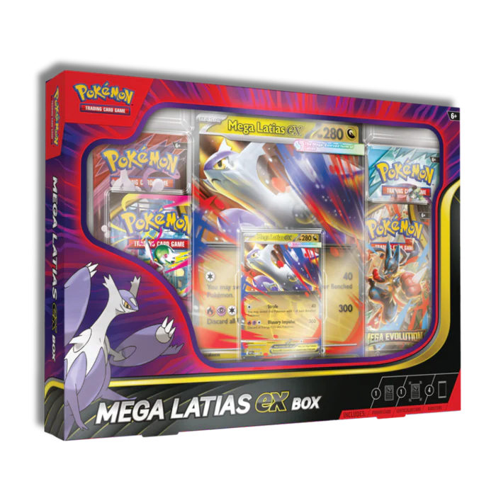 Caja EX Pokémon Mega Latias (Castellano)