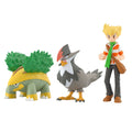Figura Pokémon Jun Grotle Staraptor Scale World Sinnoh