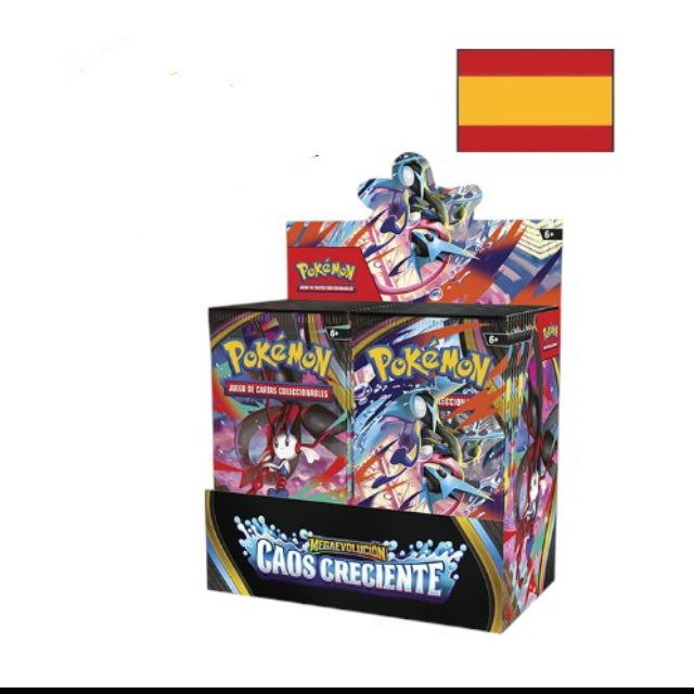 Pokémon Caos Creciente TCG Mayo 2026 36 UNIDADES (Castellano)