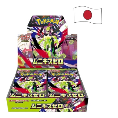 Pokémon MEGA Expansion Pack Nihil Zero (Munikis Zero) M3 BOX 30/5 JAPONES